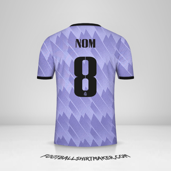 Maillot Real Madrid CF Cup 2022/2023 Extérieur -  nom - 8