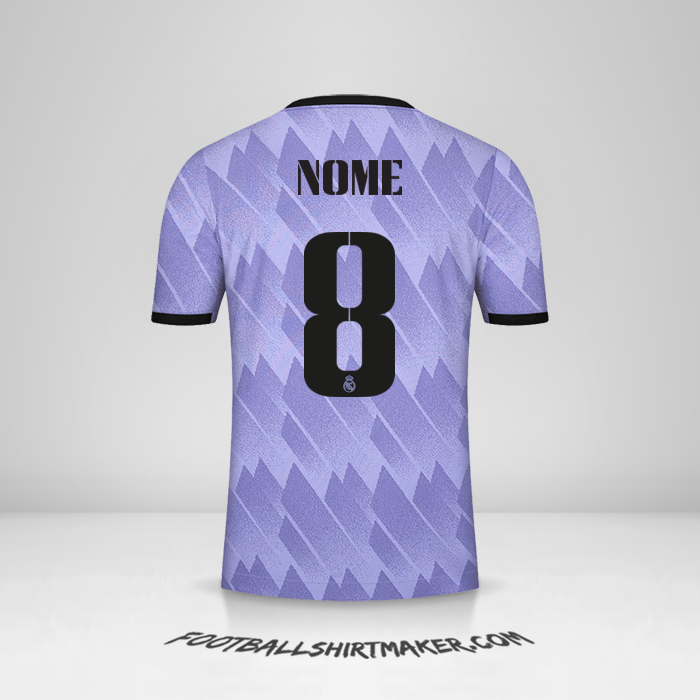 Maglia Real Madrid CF Cup 2022/2023 Seconda -  nome - 8