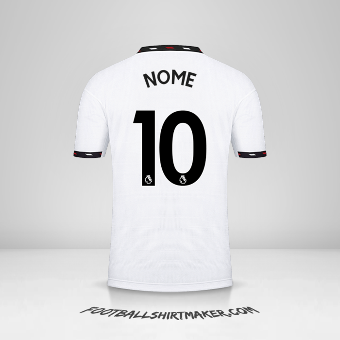 Maglia Manchester United 2022/2023 Seconda -  nome - 10