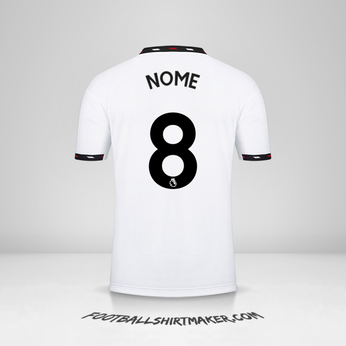 Maglia Manchester United 2022/2023 Seconda -  nome - 8