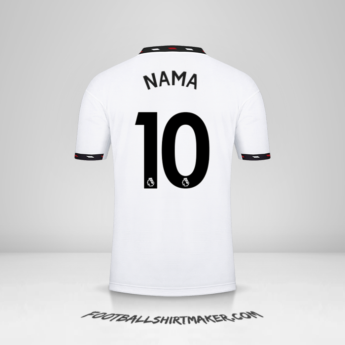 Jersey Manchester United 2022/2023 Alternatif -  nama - 10