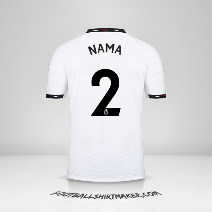 Jersey Manchester United 2022/2023 Alternatif -  nama - 2