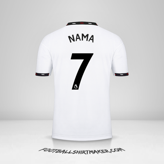 Jersey Manchester United 2022/2023 Alternatif -  nama - 7