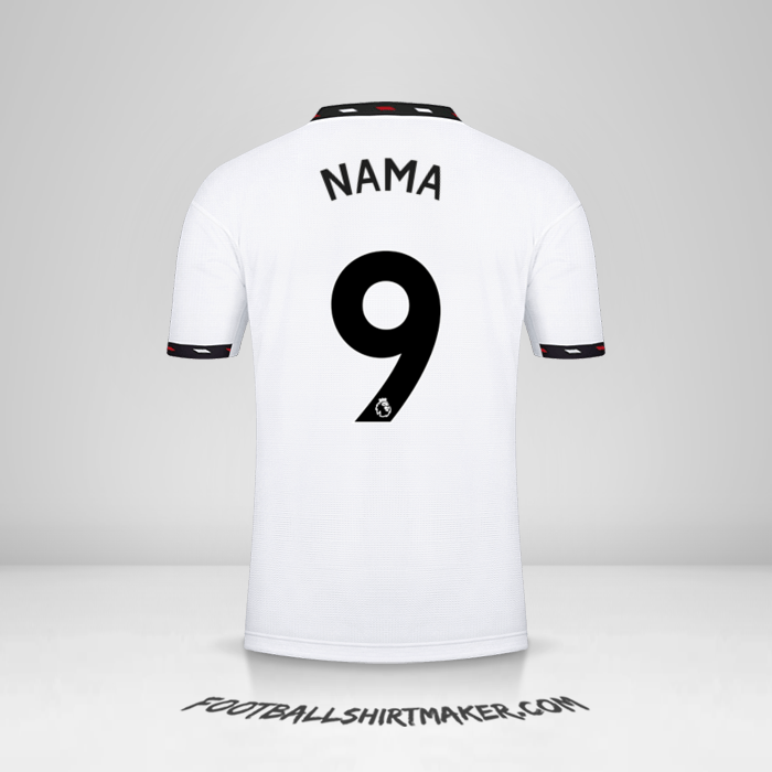 Jersey Manchester United 2022/2023 Alternatif -  nama - 9