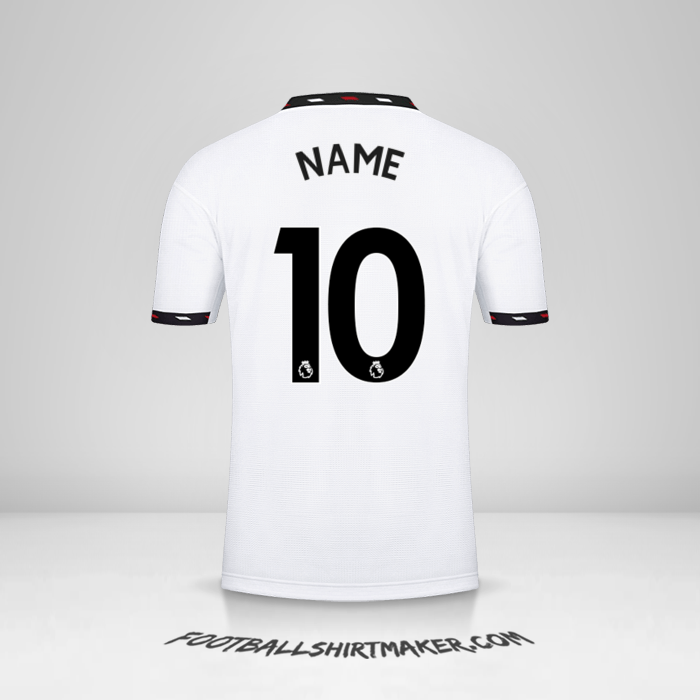 Trikot Manchester United 2022/2023 Auswärts -  name - 10
