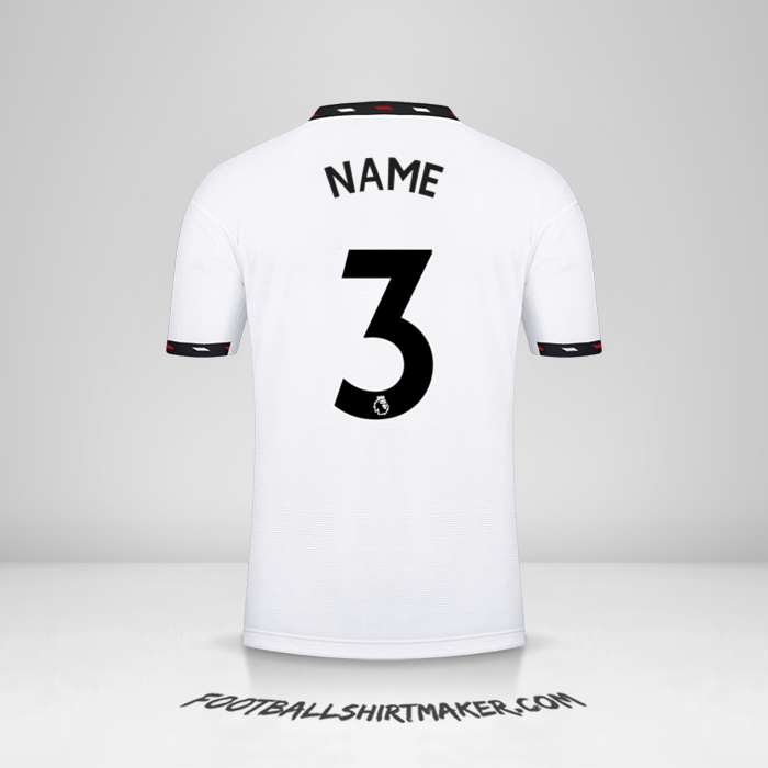 Shirt Manchester United 2022/2023 Away -  name - 3