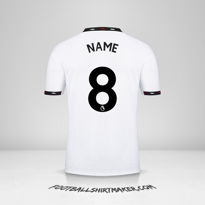 Trikot Manchester United 2022/2023 Auswärts -  name - 8