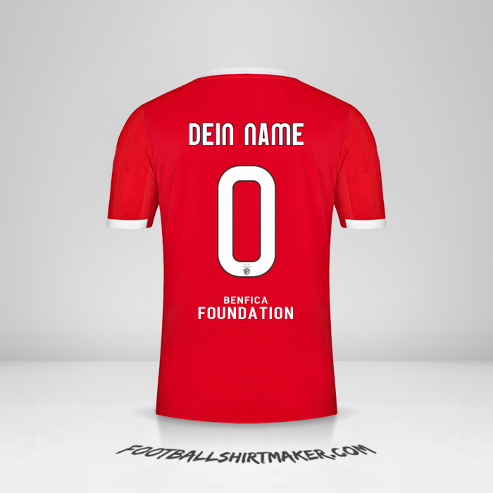 Trikot SL Benfica UCL 2022/2023 -  dein name - 0