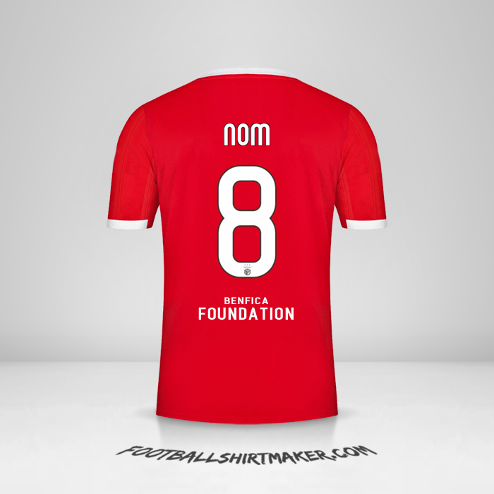 Maillot SL Benfica UCL 2022/2023 -  nom - 8