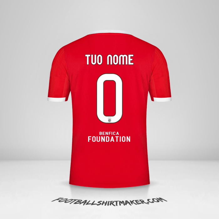 Maglia SL Benfica UCL 2022/2023 -  tuo nome - 0