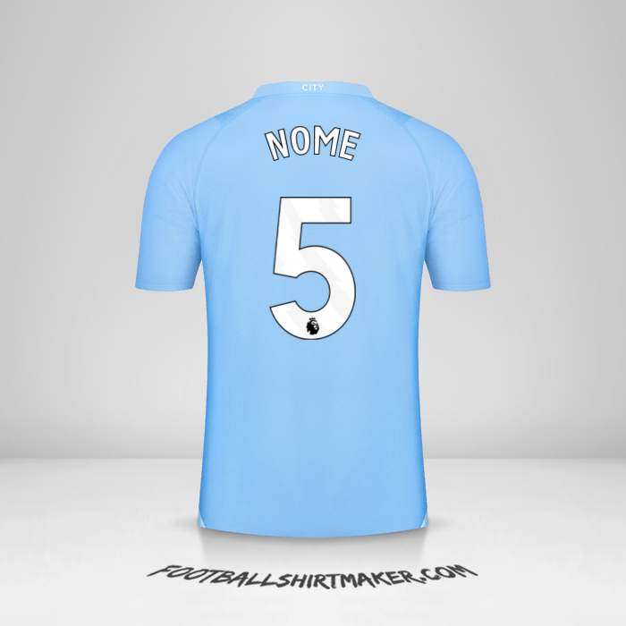 Camisa Manchester City 2023/2024 -  nome - 5