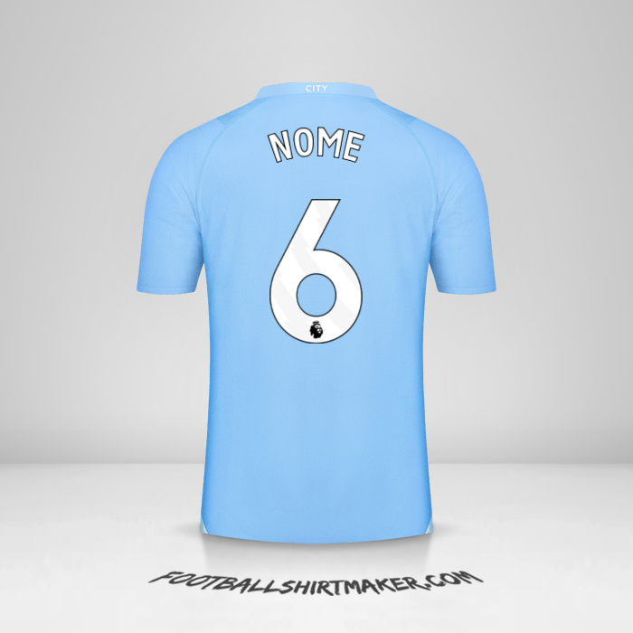 Maglia Manchester City 2023/2024 -  nome - 6