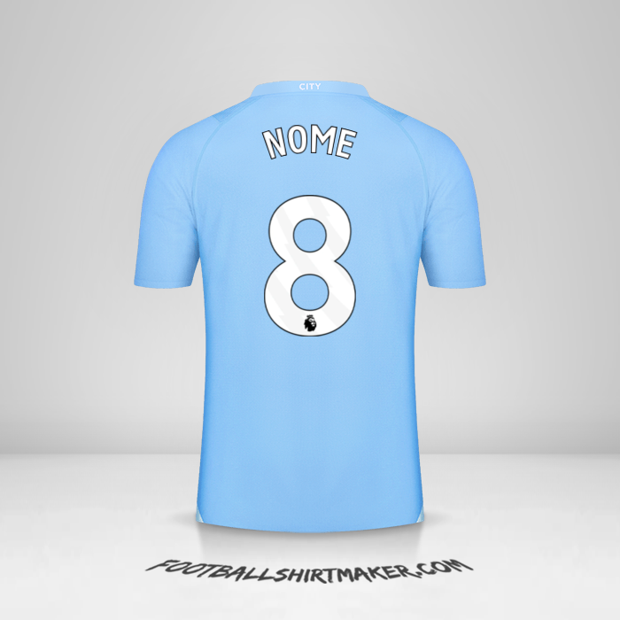Maglia Manchester City 2023/2024 -  nome - 8