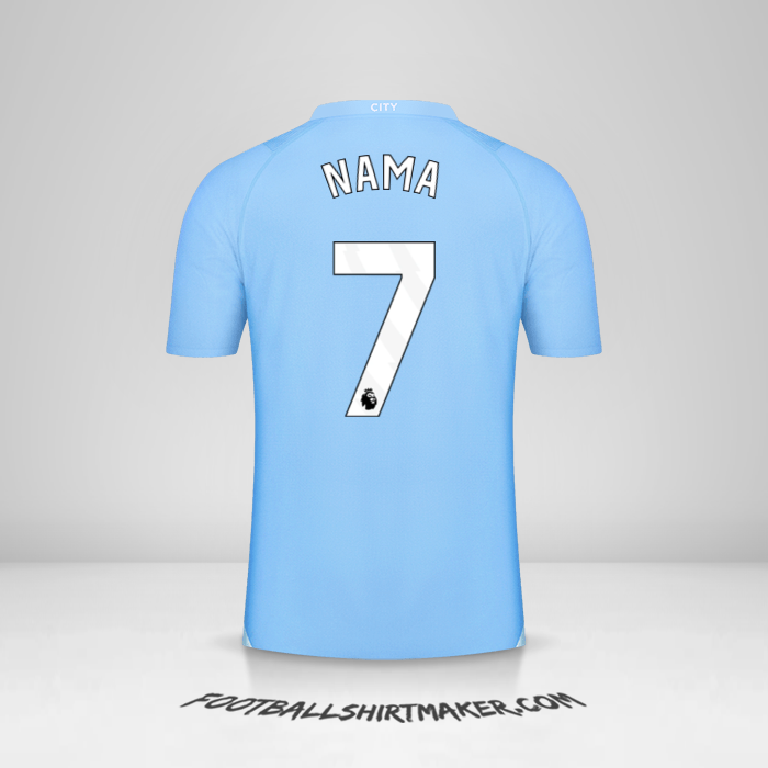 Jersey Manchester City 2023/2024 -  nama - 7