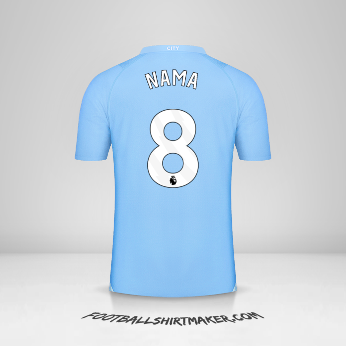 Jersey Manchester City 2023/2024 -  nama - 8