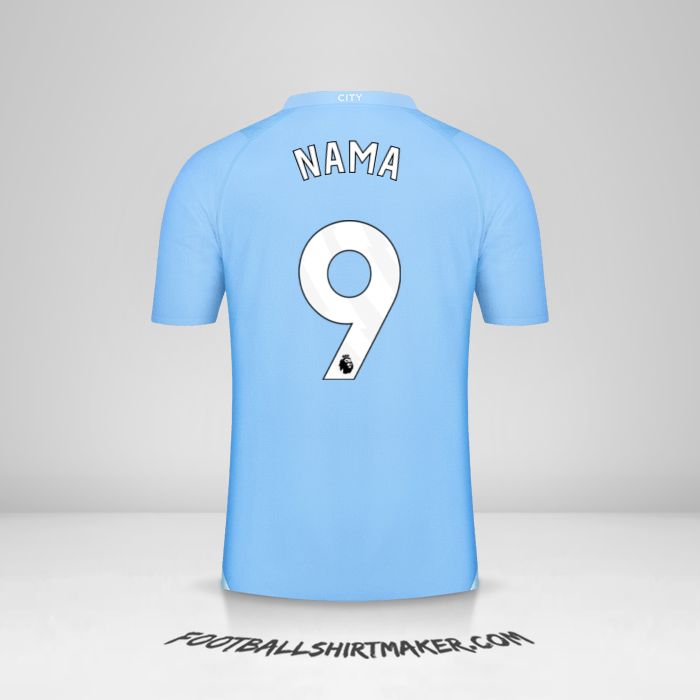 Jersey Manchester City 2023/2024 -  nama - 9