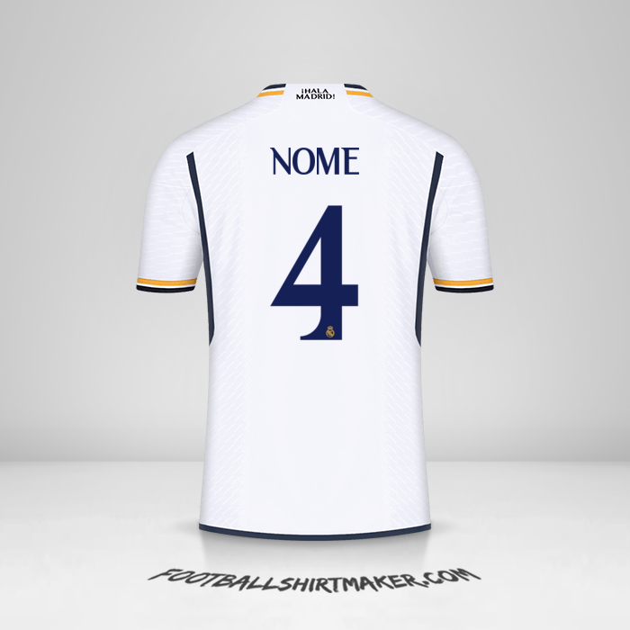 Maglia Real Madrid CF Cup 2023/2024 -  nome - 4