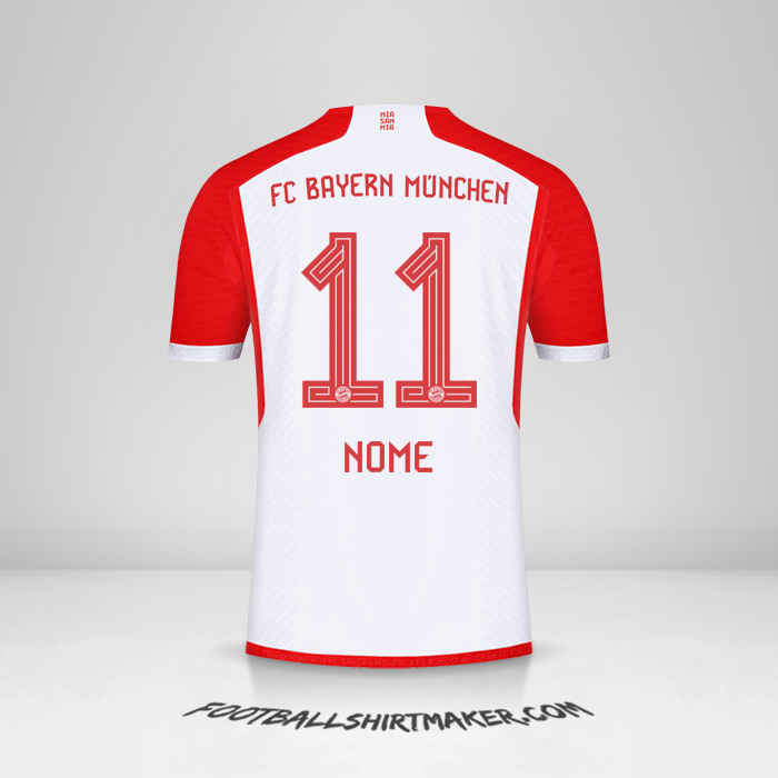 Camisa FC Bayern Munchen 2023/2024 -  nome - 11