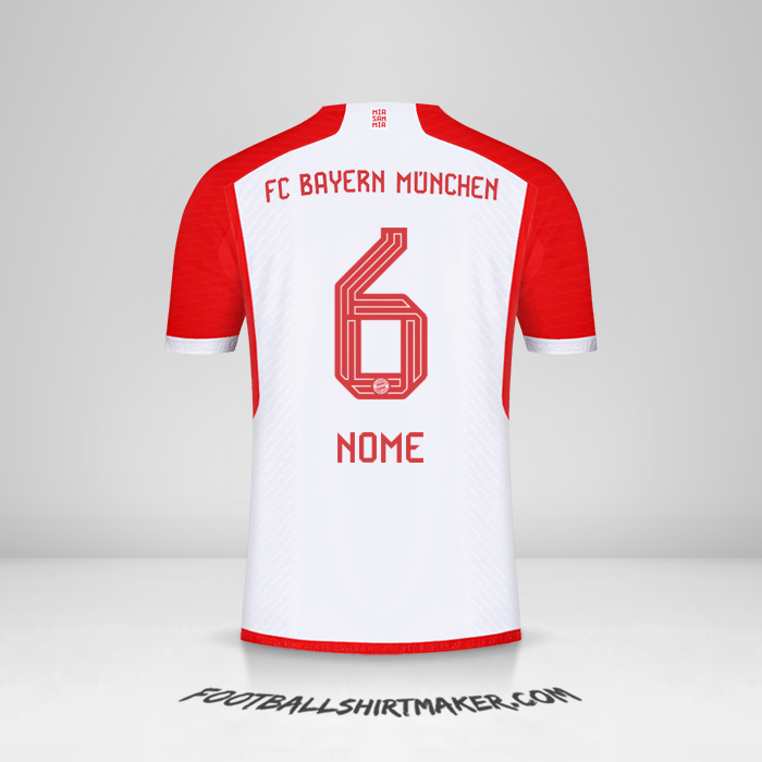 Camisa FC Bayern Munchen 2023/2024 -  nome - 6