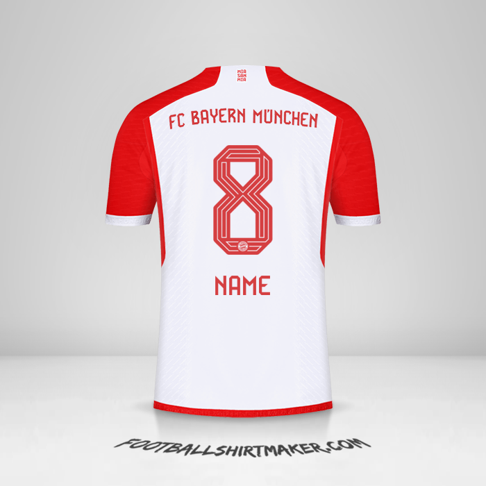 Jersey FC Bayern Munchen 2023/2024 -  name - 8