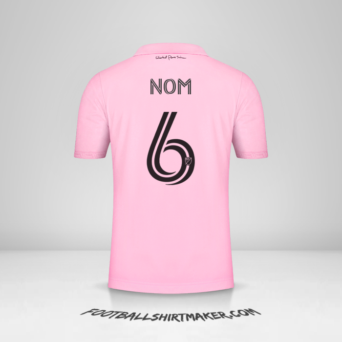 Maillot Inter Miami 2022/2023 -  nom - 6