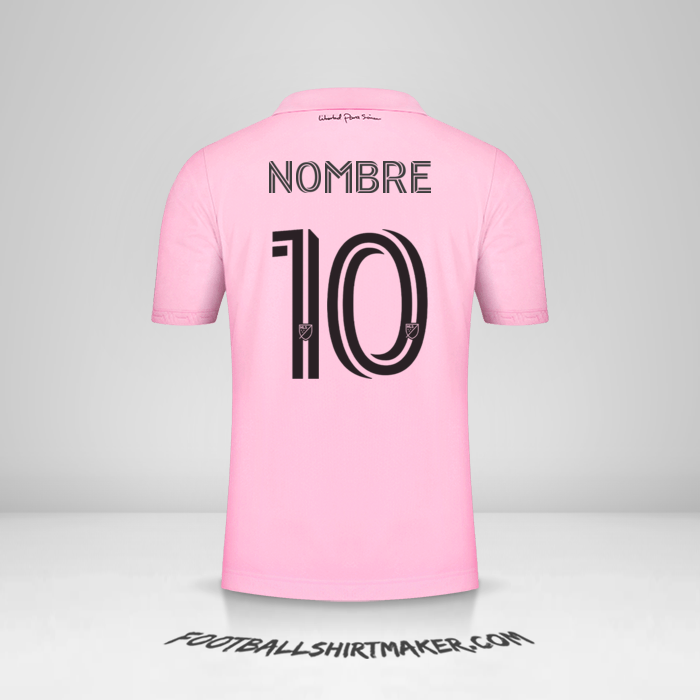 Jersey Inter Miami 2022/2023 -  nombre - 10
