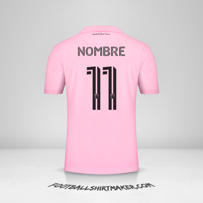 Jersey Inter Miami 2022/2023 -  nombre - 11