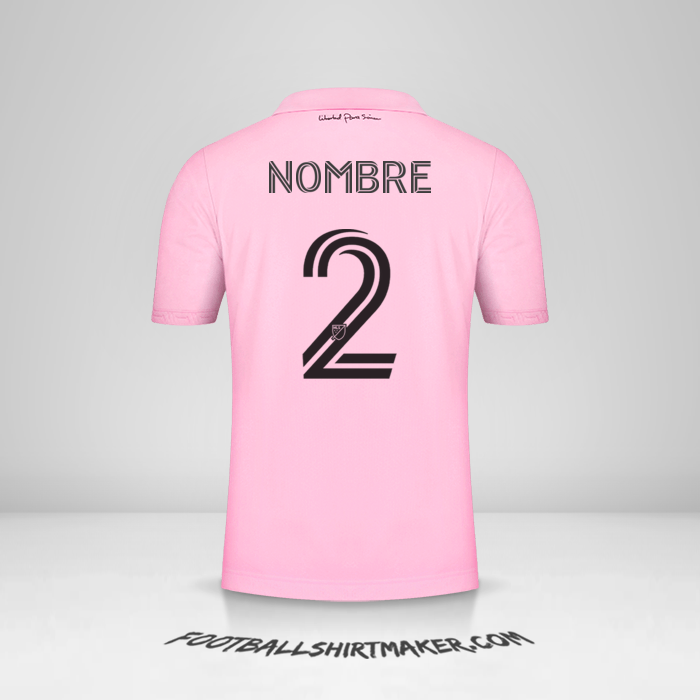 Camiseta Inter Miami 2022/2023 -  nombre - 2