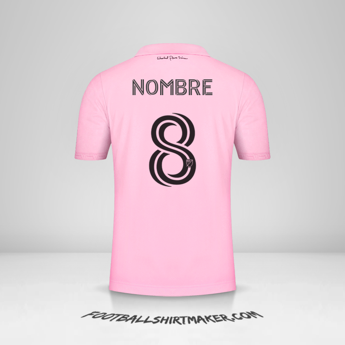 Jersey Inter Miami 2022/2023 -  nombre - 8