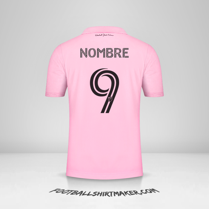 Jersey Inter Miami 2022/2023 -  nombre - 9