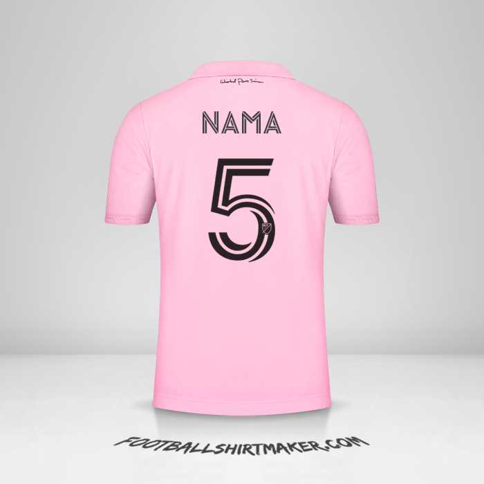 Jersey Inter Miami 2022/2023 -  nama - 5