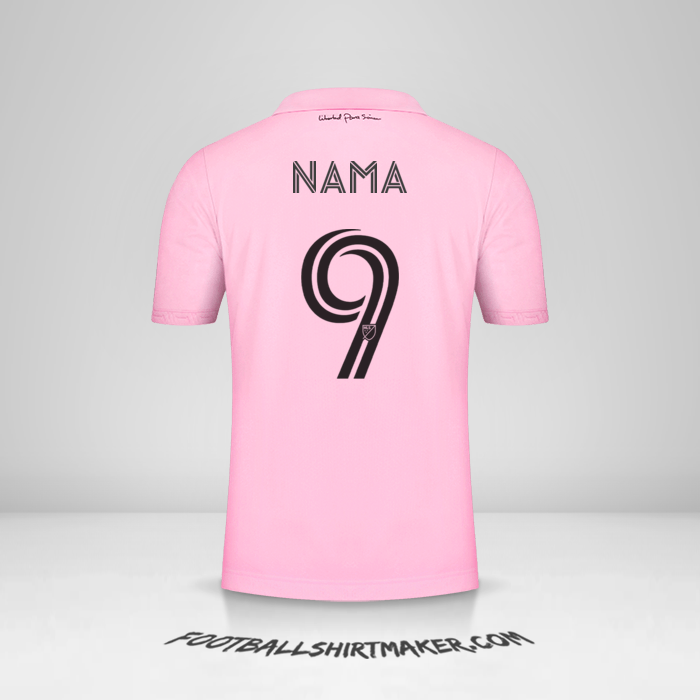Jersey Inter Miami 2022/2023 -  nama - 9