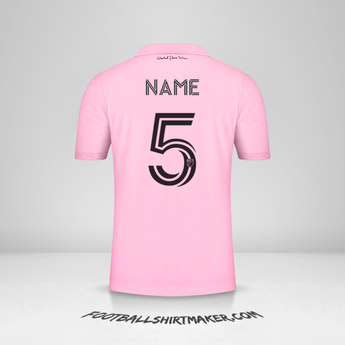 Jersey Inter Miami 2022/2023 -  name - 5