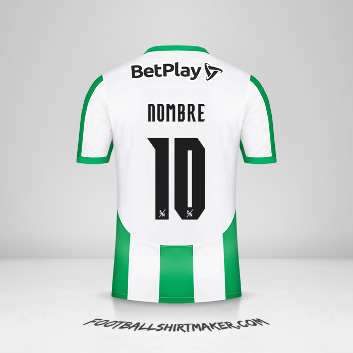 Jersey Atletico Nacional 2023 -  nombre - 10