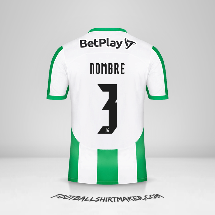 Jersey Atletico Nacional 2023 -  nombre - 3