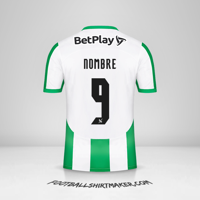 Camiseta Atletico Nacional 2023 -  nombre - 9
