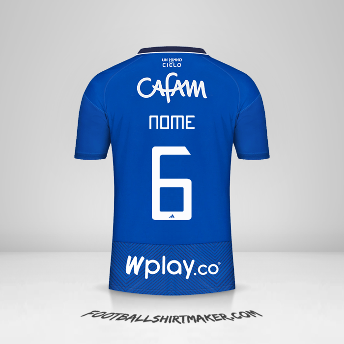 Maglia Millonarios FC 2023 -  nome - 6