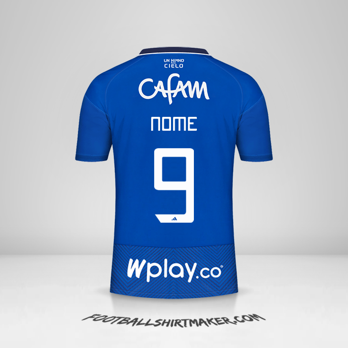 Maglia Millonarios FC 2023 -  nome - 9