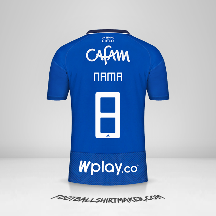 Jersey Millonarios FC 2023 -  nama - 8