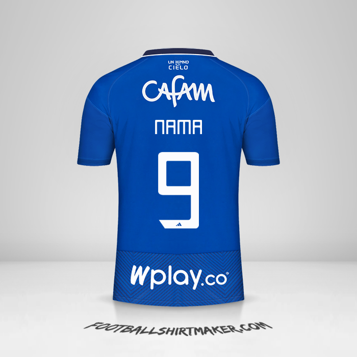 Jersey Millonarios FC 2023 -  nama - 9