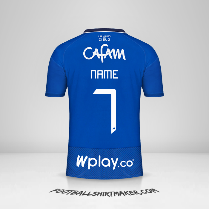 Trikot Millonarios FC 2023 -  name - 7