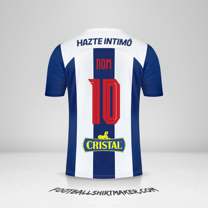 Maillot Club Alianza Lima 2023 -  nom - 10
