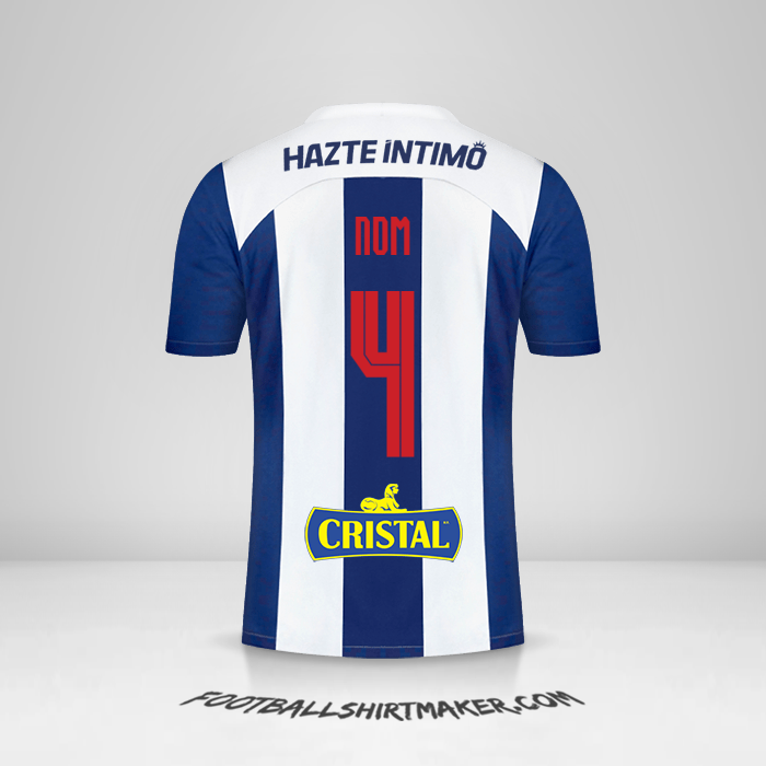 Maillot Club Alianza Lima 2023 -  nom - 4