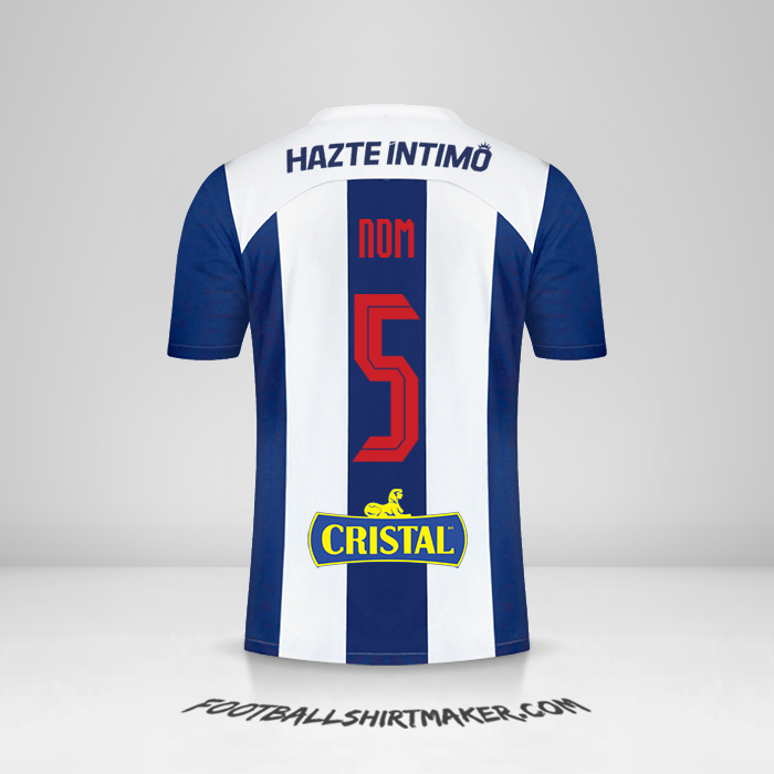 Maillot Club Alianza Lima 2023 -  nom - 5