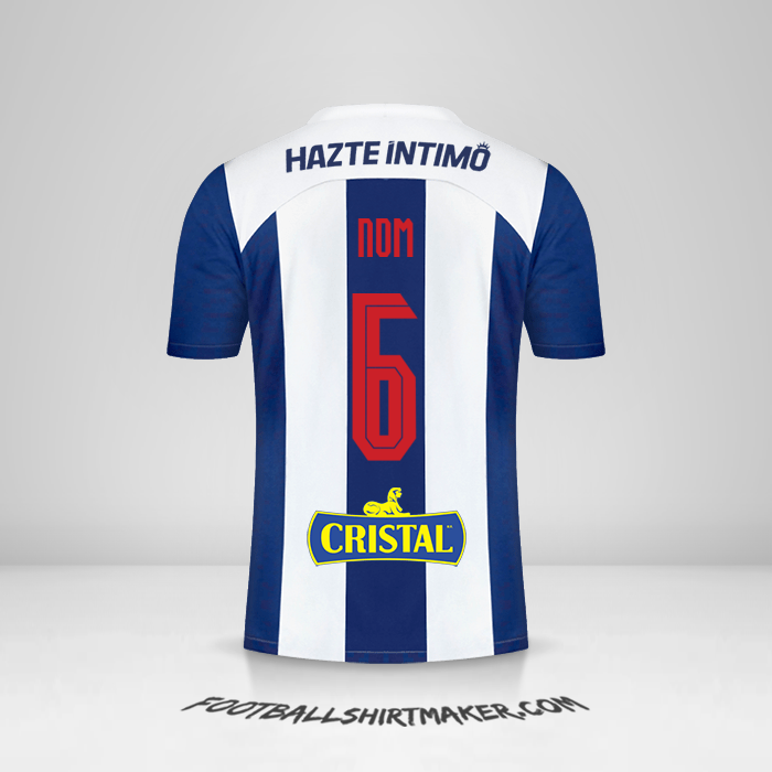 Maillot Club Alianza Lima 2023 -  nom - 6