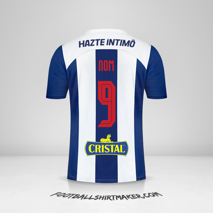 Maillot Club Alianza Lima 2023 -  nom - 9