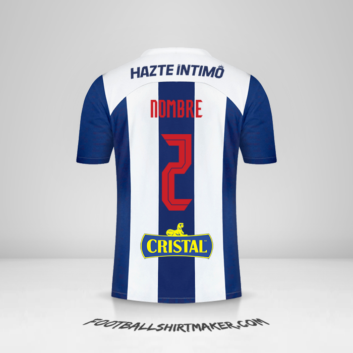Camiseta Club Alianza Lima 2023 -  nombre - 2