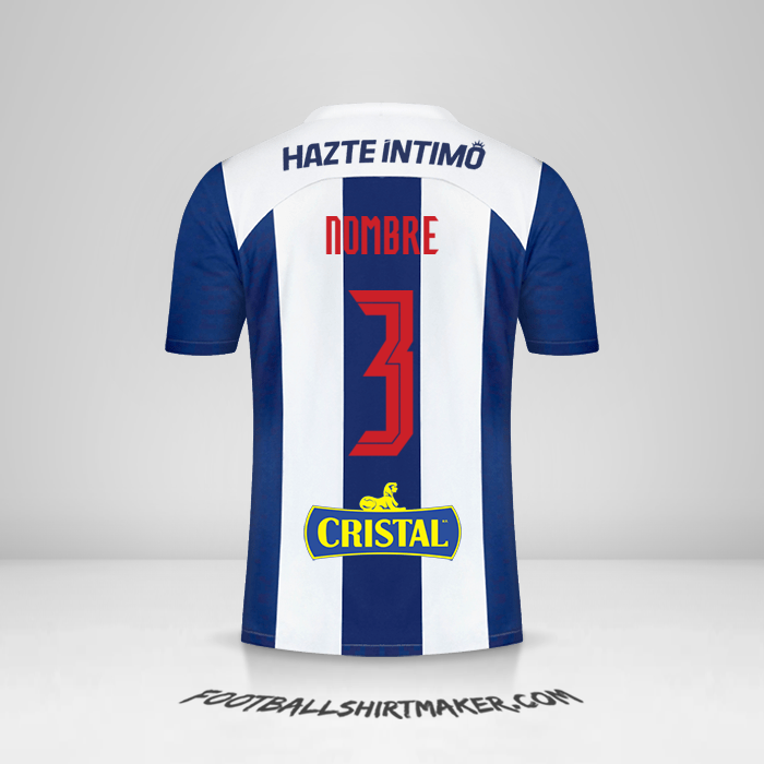 Camiseta Club Alianza Lima 2023 -  nombre - 3