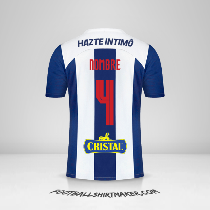 Camiseta Club Alianza Lima 2023 -  nombre - 4
