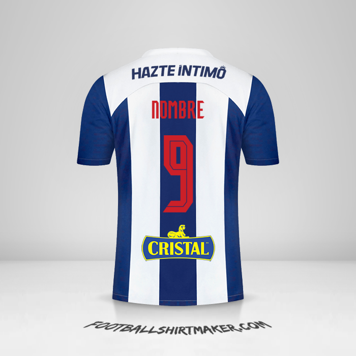 Camiseta Club Alianza Lima 2023 -  nombre - 9